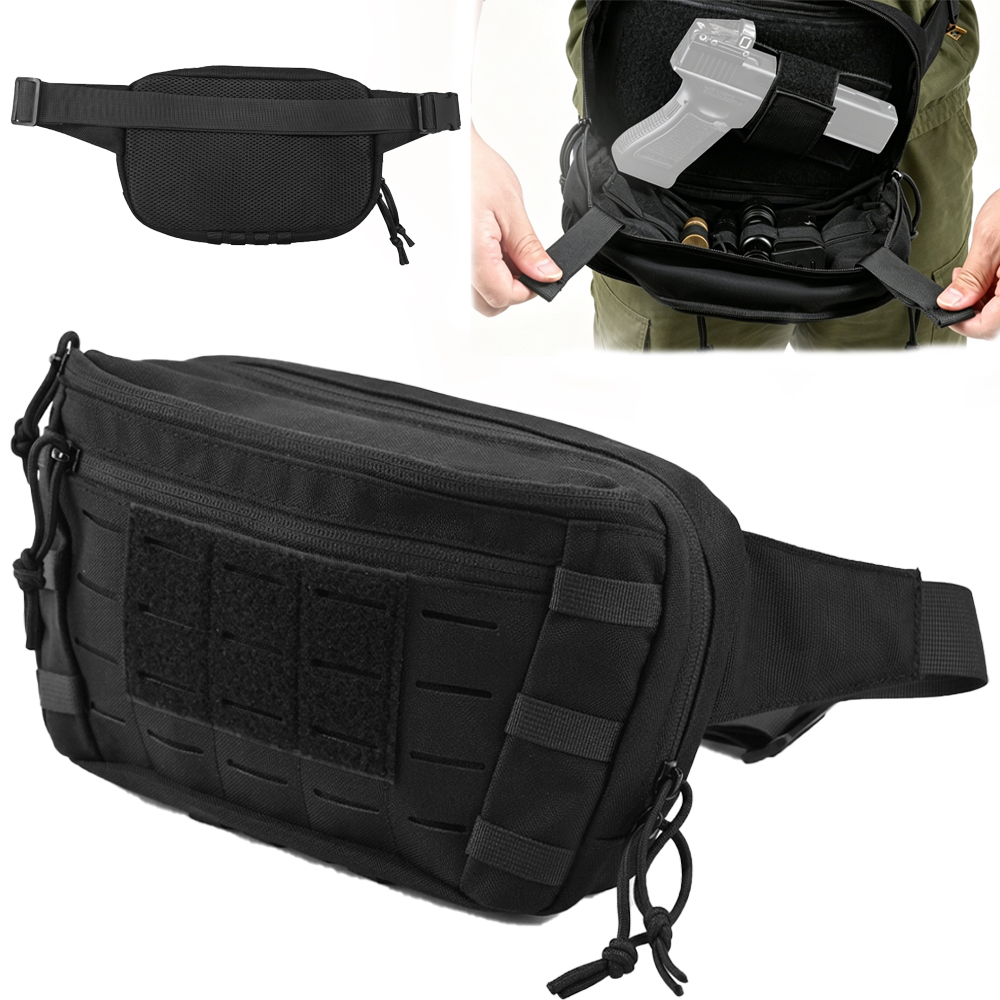 Edc Carry Pistols - Taktik Tabanca Bel Çantası CCW Fanny