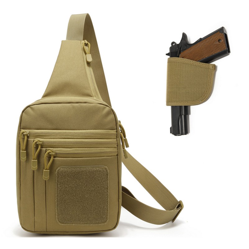Edc Carry Backpack - Yeni taktik göğüs çanta tabanca kılıfı