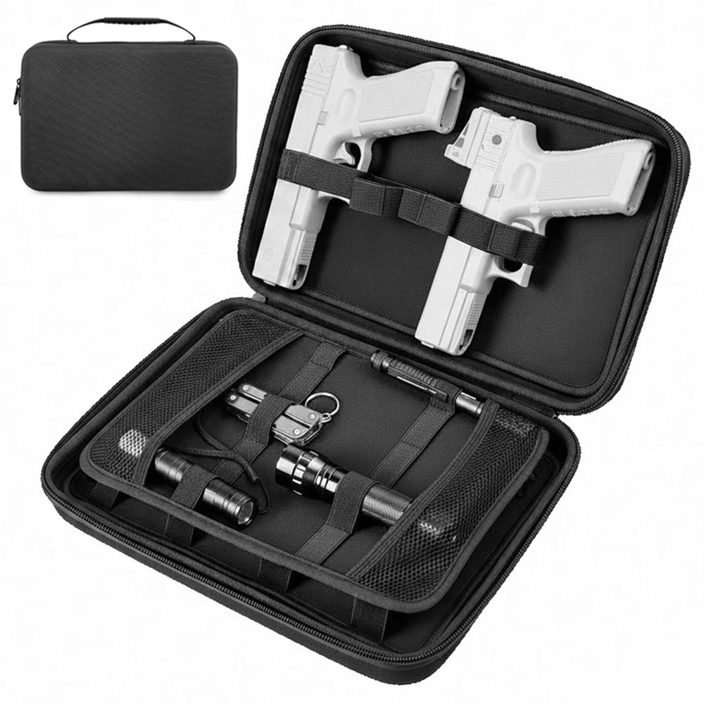 Edc Carry Pistols - Taktik Tabanca Silah Çantası Çift Silah