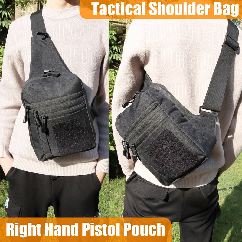 Yeni taktik göğüs çanta tabanc - Edc Carry Backpack incelemesi ve fiyatı